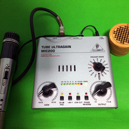 BEHRINGER Tube UltragainMIC200